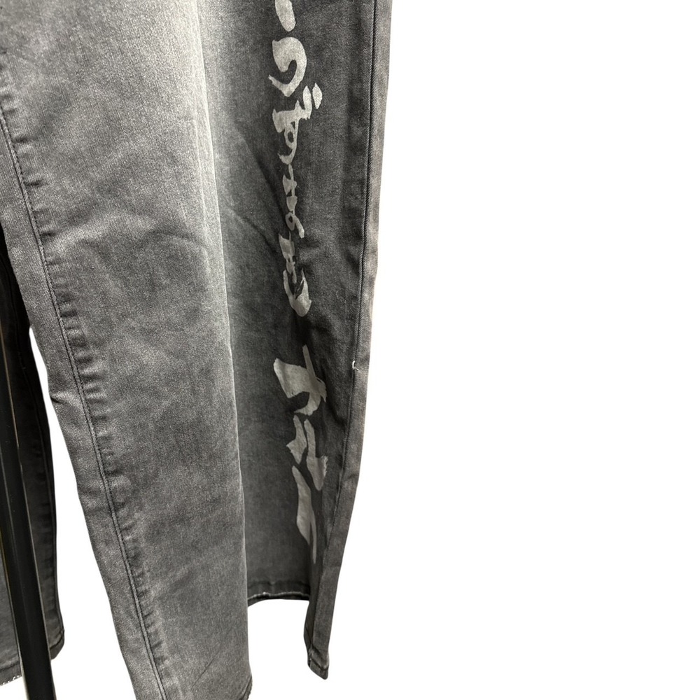Dolls Kill x Naruto Shippuden Cyberpunk Ninja Wide Leg Harajuku Shinobi Pants 1X - Picture 7 of 8